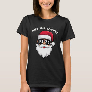 Camiseta Rizz A Época Papai Noel Rizzmas Riz Engraçado Chri