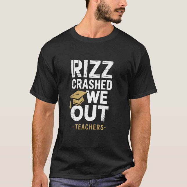 Camiseta Rizz Derrubou Professor no Último Dia de Aula dive (Frente)