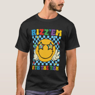 Camiseta Rizz Em Com O Tism Engraçado Conscientização Do Au