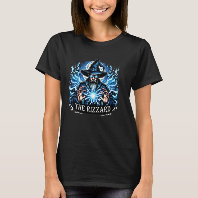 Camiseta Rizzard Funny Rizz Wizard Meme Rizzler Spells (Frente)