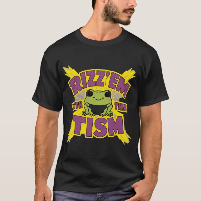Camiseta Rizz'em com o tismo do autismo (Frente)