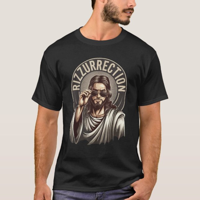 Camiseta Rizzurrection Jesus Rizzen (Frente)