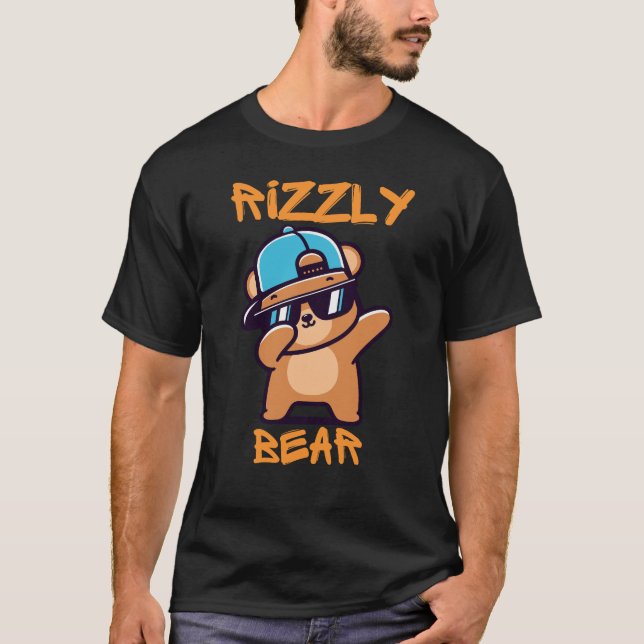 Camiseta Rizzy Bear Legal Urso com óculos de sol (Frente)