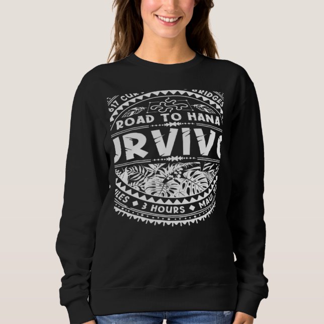 Camiseta RJC Road to Hana Survivor Maui Hawaii Trip Adventu (Frente)