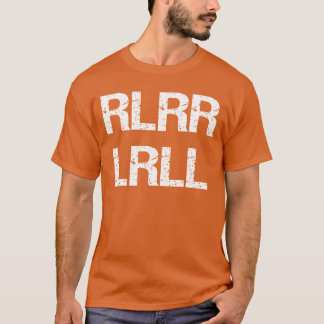 Camiseta RLRR LRLL Funny Paradiddle Drummer Drumming Percus