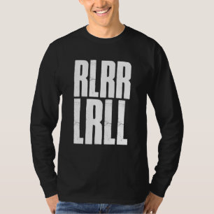 Camiseta Rlrr Lrll Tambor Paradiddle Bateria Baterista Tamb