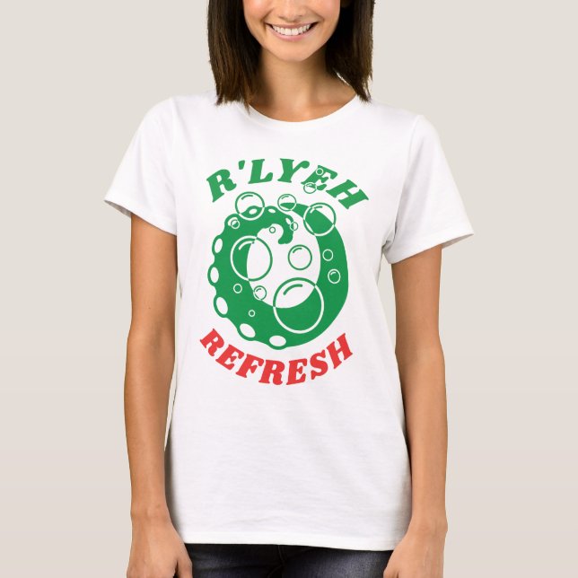 Camiseta R'lyeh Laundry Detergent Innsmouth Lovecraft (Frente)