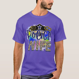 Camiseta Rms004810 esposa da polícia