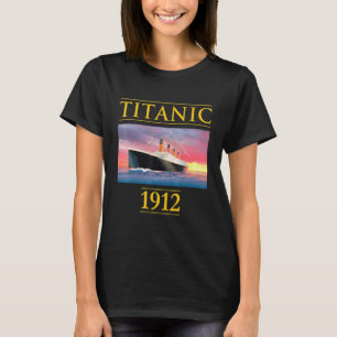 Camiseta Rms Titanic Sailing Ship Vintage Cruisship 1912