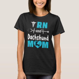 Camiseta RN e Dachshund Mãe