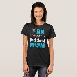 Camiseta RN e Dachshund Mãe