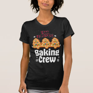 Camiseta RN Enfermeira Tripulação Baking correspondendo a