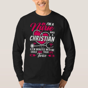 Camiseta Rn Lvn Cna Nurse Formando Enfermeiro Legal Cristão