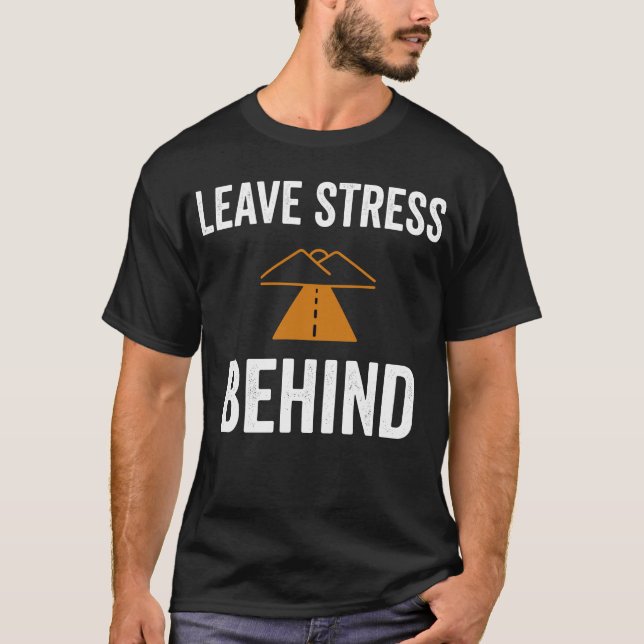 Camiseta Road Therapy Leave Stress Behind (Frente)