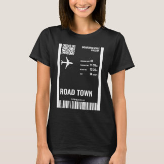 Camiseta Road Town, Ilhas Virgens Britânicas, Embarque no P