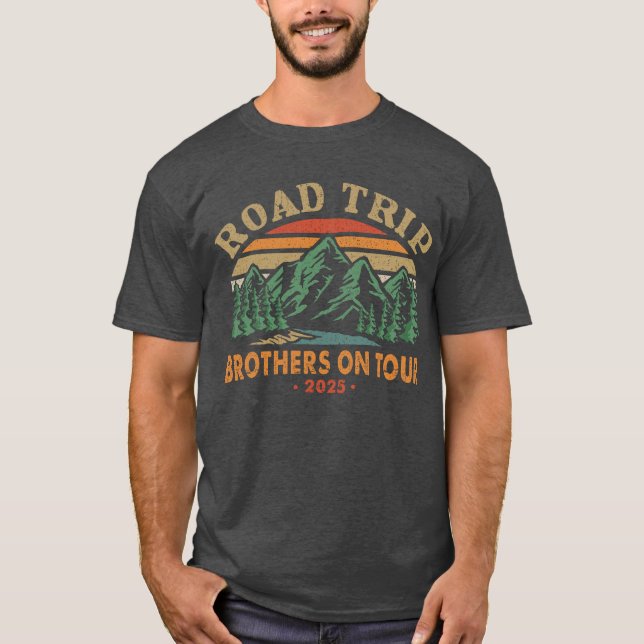 Camiseta Road Trip Brothers On Tour 2025 (Frente)