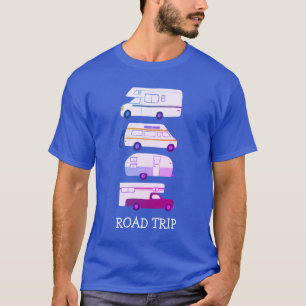Camiseta ROAD TRIP Campervan vanlife RV TrailOM
