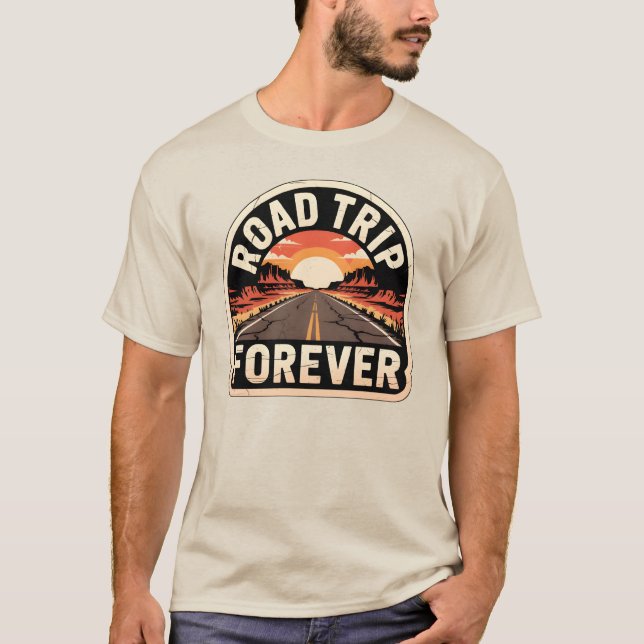 Camiseta Road Trip Forever (Frente)