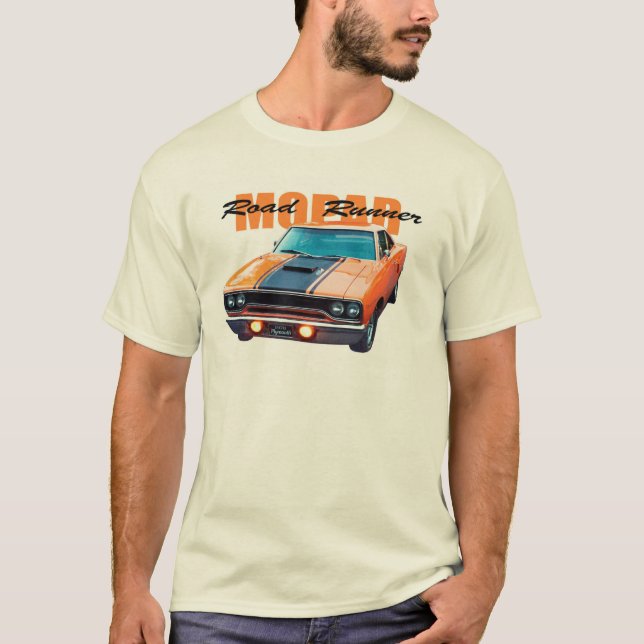 Camiseta Roadrunner 1970 de Plymouth MOPAR 440 (Frente)
