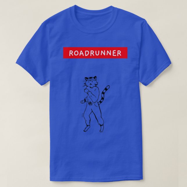 Camiseta Roadrunner Cat 1 (Frente do Design)