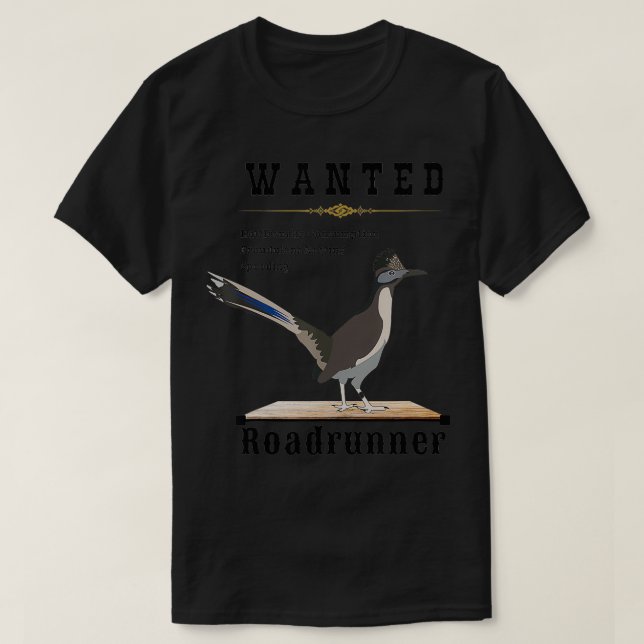 Camiseta Roadrunner Queria Engraçado (Frente do Design)