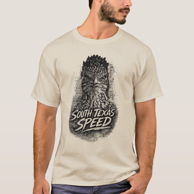 Camiseta Roadrunner Velocidade Sul do Texas (Frente)