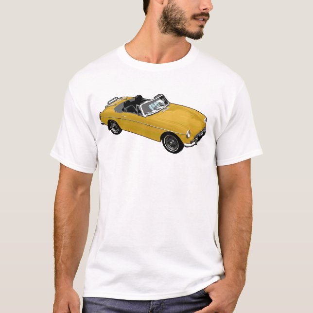 Camiseta Roadster amarelo (Frente)