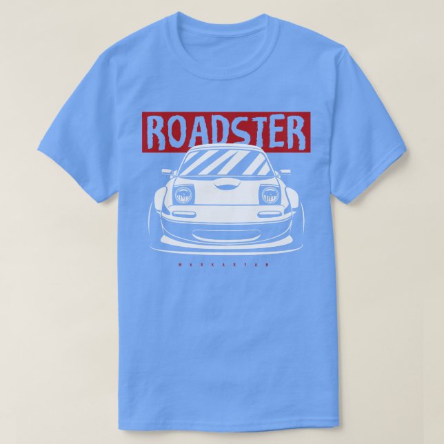 Camiseta Roadster do Miata MX5 (Frente do Design)