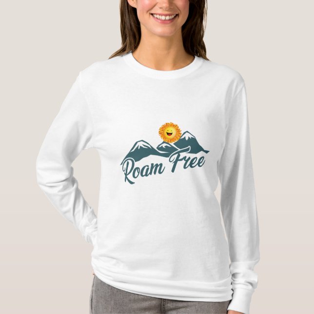 Camiseta Roam Free (Frente)