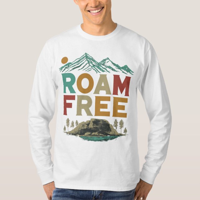 Camiseta Roam Free (Frente)