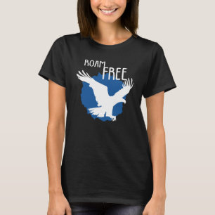 Camiseta Roam Free Águia Voadora