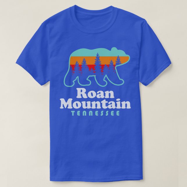 Camiseta Roan Mountain Tennessee Roan — Parque Estadual da  (Frente do Design)