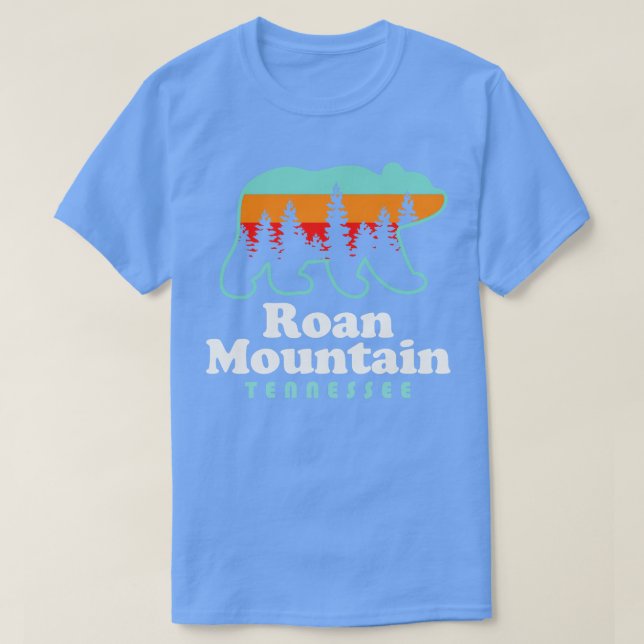 Camiseta Roan Mountain Tennessee Roan — Parque Estadual da  (Frente do Design)