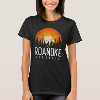 Camiseta Roanoke Virginia VA Vintage 70s 80s 90s Retro