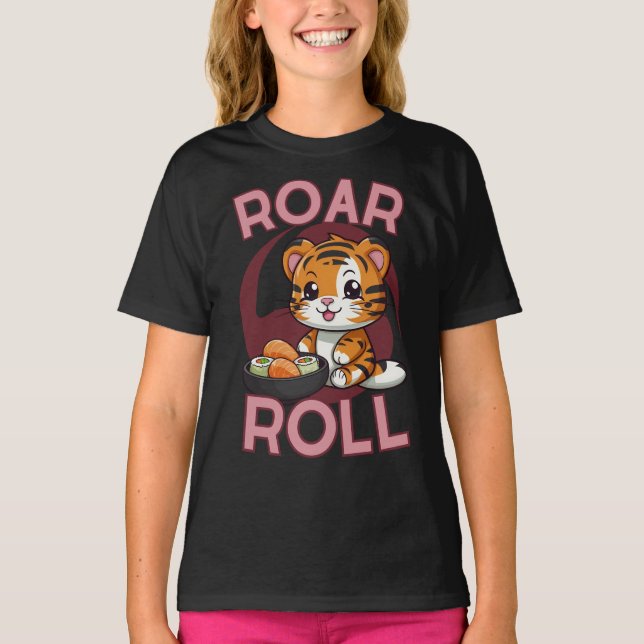 Camiseta Roar e rolar (Frente)