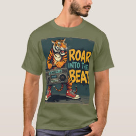 Camiseta Roar em Beats - Inspirado em Música Selvagem