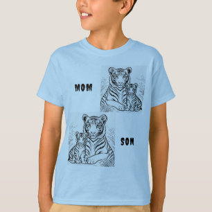 Camiseta Roar Juntos: Aventura Mãe e Filho Safari