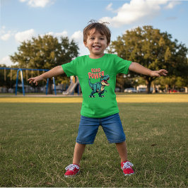 Camiseta Roar Power T-Rex Dinosaur Kids T-Shirt,Fun Graphic