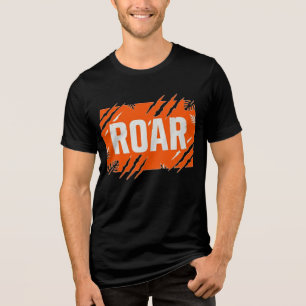 Camiseta ROAR Wild Adventure Negrito Tipografia