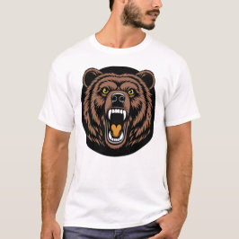 Camiseta Roaring Bear Power Emblem