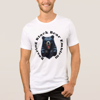 Camiseta Roaring Black Bear Emblem
