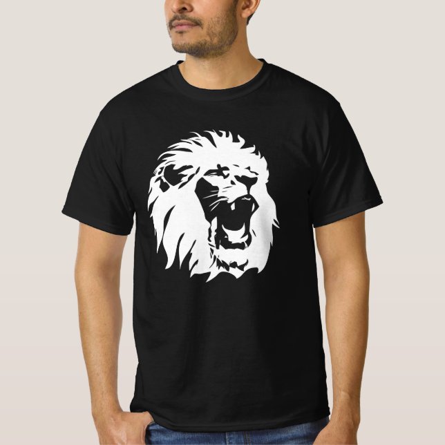 Camiseta Roaring Lion Face (Frente)