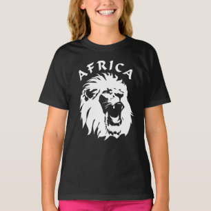 Camiseta Roaring Lion Face África