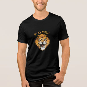 Camiseta Roaring Lion Wild Spirit para Homens