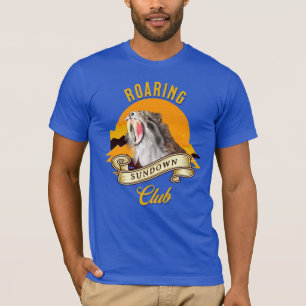 Camiseta Roaring Sundown Club Sabertooth Tiger