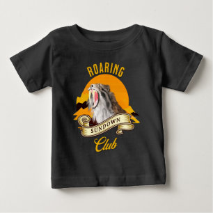 Camiseta Roaring Sundown Club Sabertooth Tiger