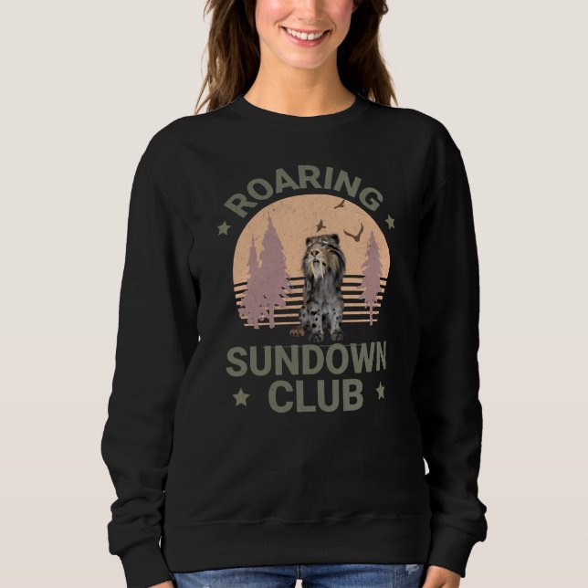 Camiseta Roaring Sundown Club Sabertooth Tiger (Frente)