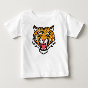 Camiseta Roaring Tiger Head-25818