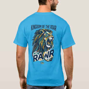 Camiseta RoarLionShirt Negrito Streetwear Gráfico 