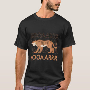 Camiseta Roarrrr Cota Tiger Wildlife Nature Big Cats